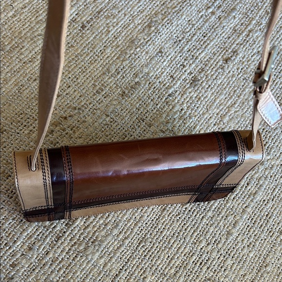 Prada Leather Bag in Brown and Tan - Picture 7 of 14